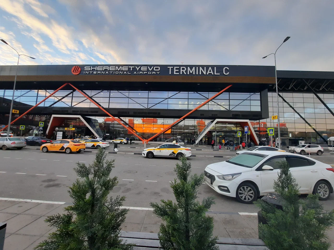 аэропорт Шереметьево парковка с такси
